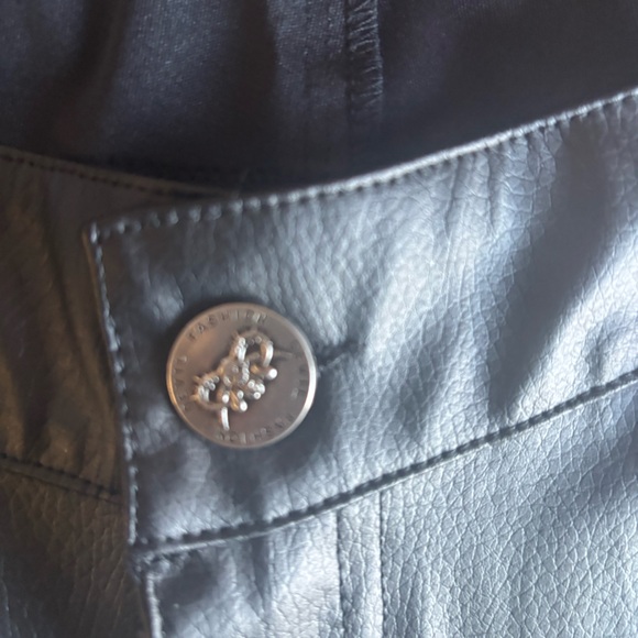 Devilish Fashion Black “Leather” Pants - Picture 3 of 10